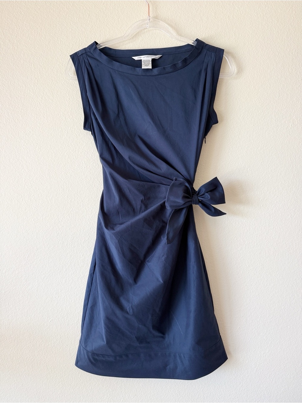 Diane von Furstenberg Della Side Tie Sheath Dress
